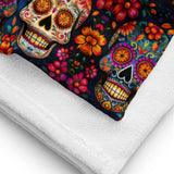 Colorful Sugar Skull Towel