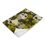 Army Skull Blanket