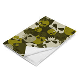 Army Skull Blanket