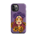 Catrina Purple Skull Tough Case - iPhone®