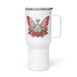 Skeleton Butterfly Travel Mug