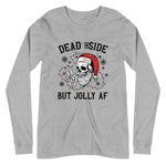 Jolly Christmas Skull Long Sleeve Tee