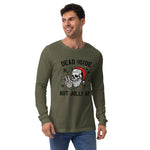 Jolly Christmas Skull Long Sleeve Tee