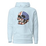 American Patriotic 3D Skull Hoodie