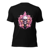 Pink Halloween Skull T-Shirt