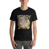 Howdy Dancing Cowboy Skeleton T-Shirt