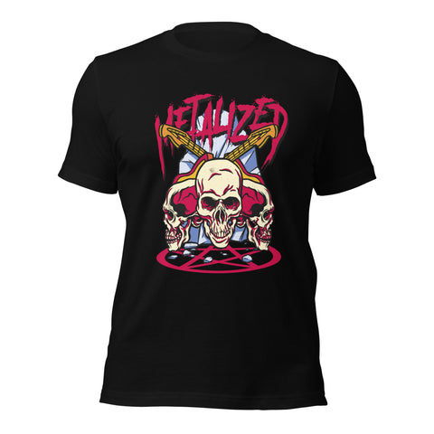 Metalized Skull T-Shirt
