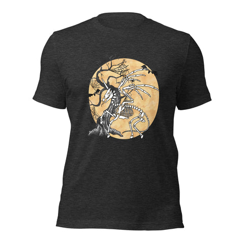 Halloween Unicorn Skeleton T-Shirt