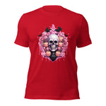 Pink Halloween Skull T-Shirt