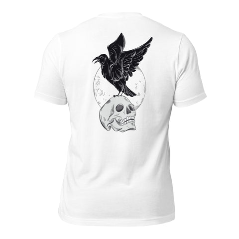 Black Raven Skull T-Shirt