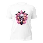 Pink Halloween Skull T-Shirt