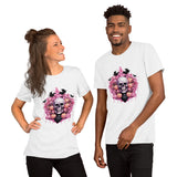 Pink Halloween Skull T-Shirt