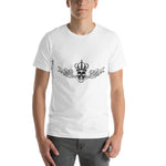 Crown Wings Skull T-Shirt