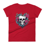 Love Rose Skull Women's T-Shirt