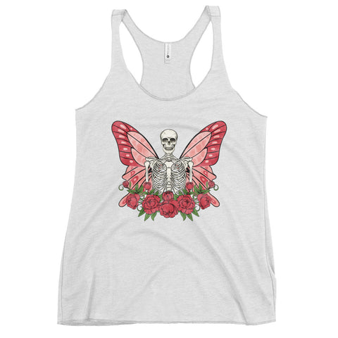 Butterfly Skeleton Women's Tank Top