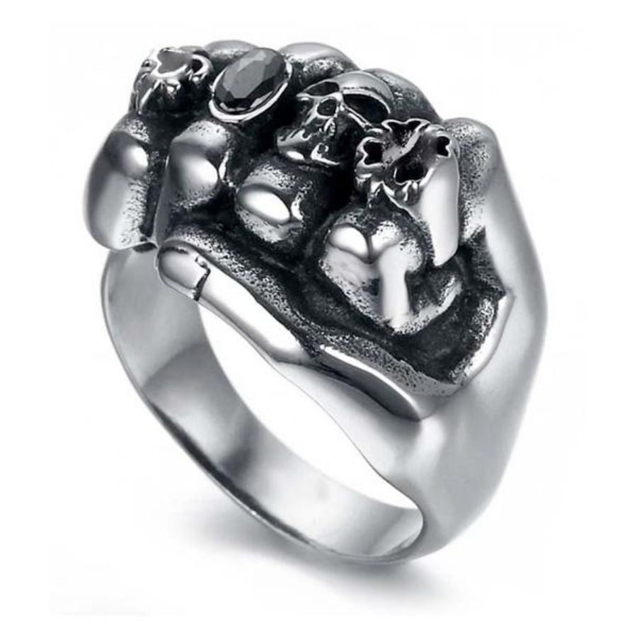 Fist Ring (Steel) – American Skulls
