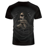 Grim Reaper Middle Finger T-Shirt