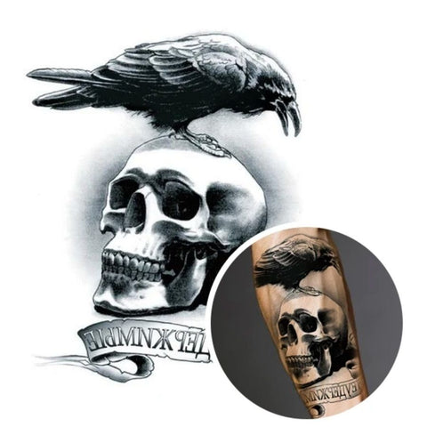 Gothic Ephemeral Tattoo