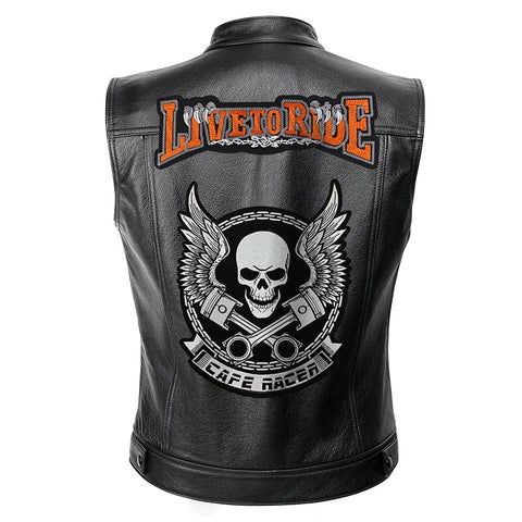 Live To Ride Leather Jacket