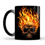 Burning Skull Mug