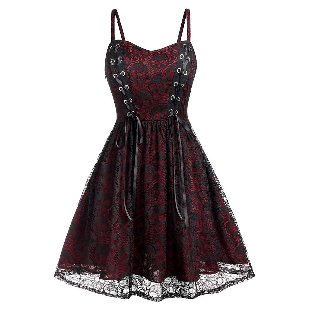 Gothic Skull Dress American Skulls Gothic Skull Dress American Skulls