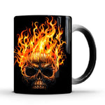 Burning Skull Mug