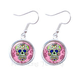 Mexican Skull Earrings