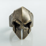 Spartan Hero Skull Ring (Steel)