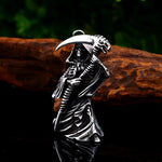 Grim Reaper Necklace (Leather)
