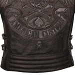 American Skull Leather Jacket