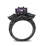Purple Gothic Ring