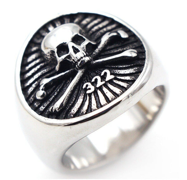 Skull and bones 322 outlet ring