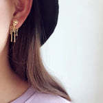 Skeleton Earring